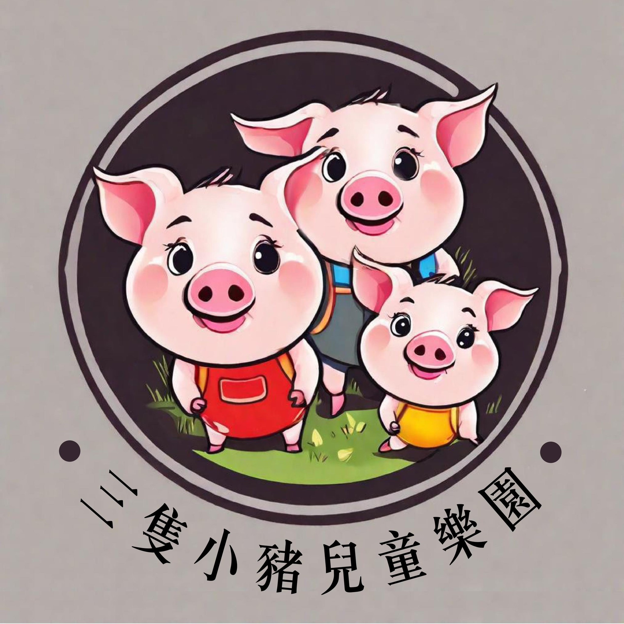 Three Little Pigs Playhouse Logo